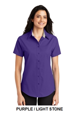 Port Authority® - Ladies Short Sleeve Easy Care Shirt. (L508)